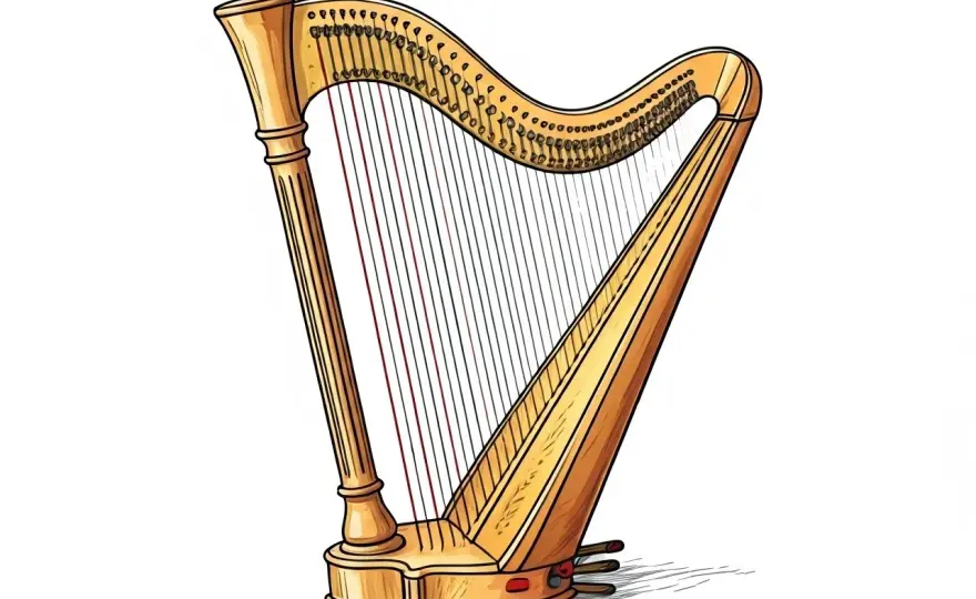 Harp in italiano - La traduzione corretta e i contesti d'uso
