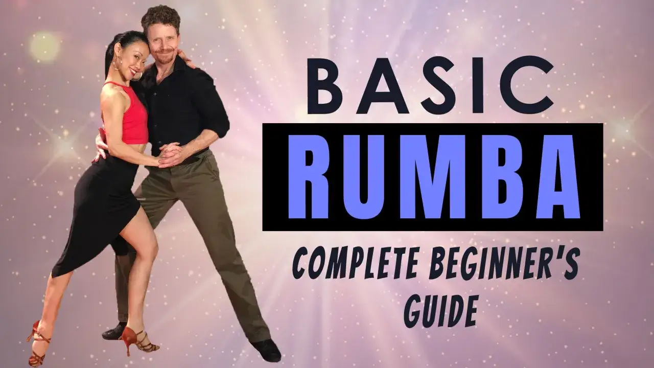 Coppia balla rumba, un sensuale ballo latino americano, in una guida per principianti.