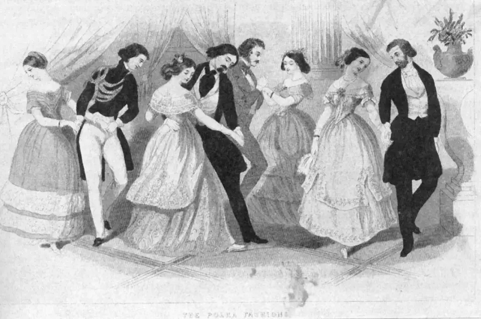 Ballo liscio italiano, tra valzer, polka e mazurka